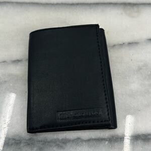 NWT Umo Lorenzo black soft leather wallet